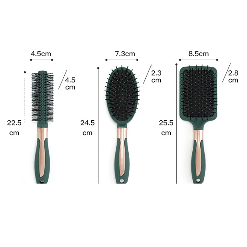 Lược Chải Gỡ Rối Tóc, Massage Da Đầu Xanh YueGe Cao Cấp