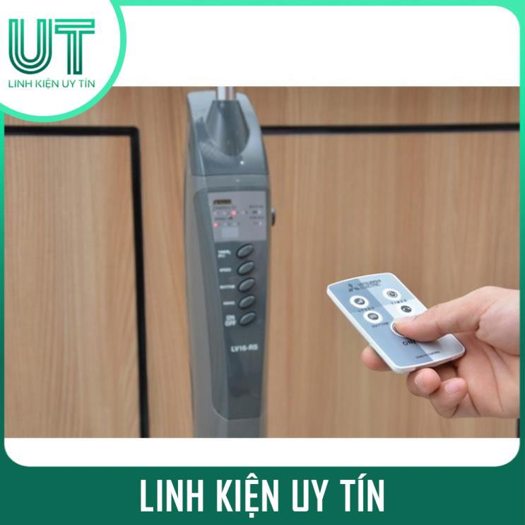 Remote Điều Khiển Quạt Mitsubishi Đứng LV16 Và Treo Tường W16, Remote Mitsubishi