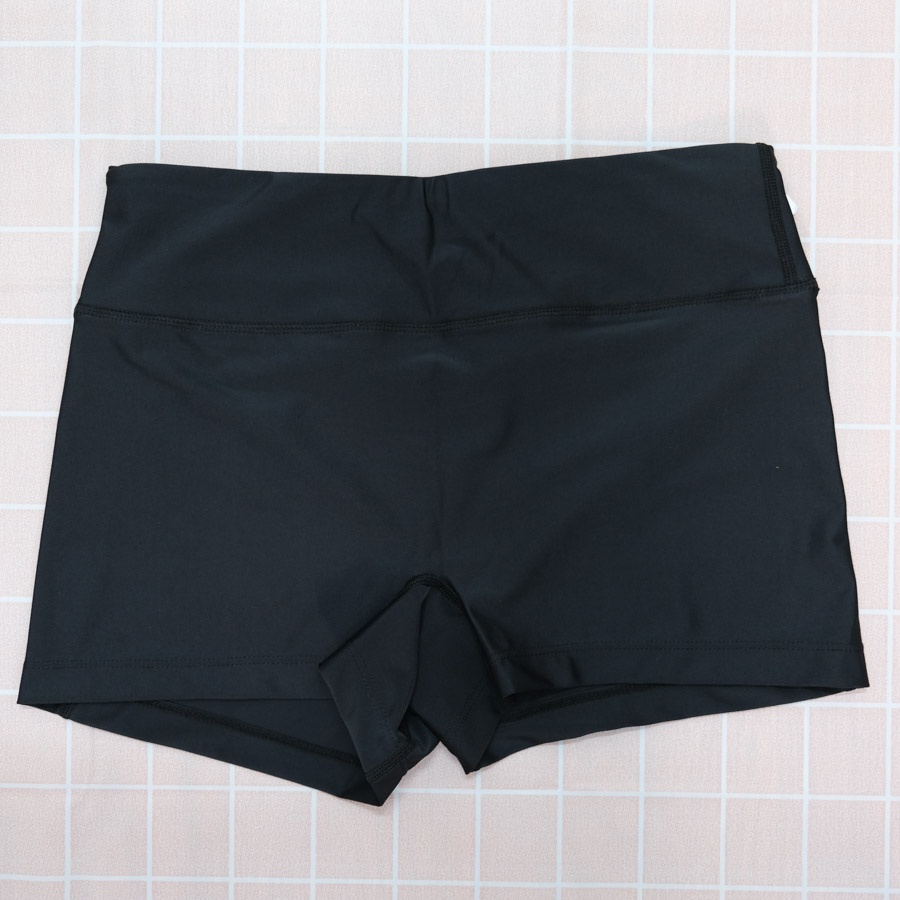 QUẦN SHORT BƠI MÀU ĐEN NỮ ÔM SÁT, TIỆN LỢI, DỄ PHỐI