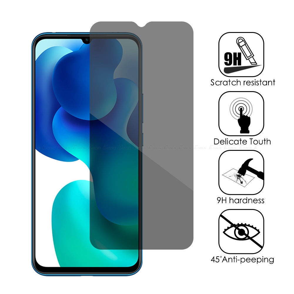 Kính Cường Lực Chống Nhìn Trộm Cho Xiaomi Mi 11i 11X 11 9T 9 10 10T Lite 5G NE 8 Pro SE