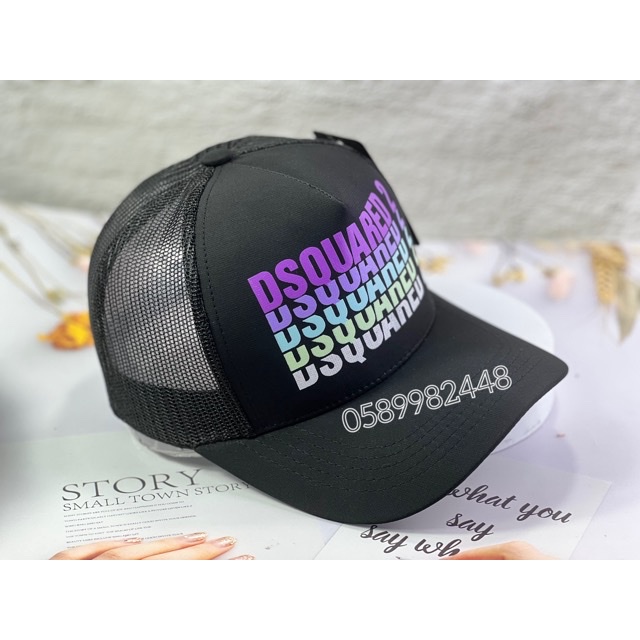 MŨ KẾT LƯỠI TRAI DSQUARED UNISEX THỜI TRANG THOÁNG MÁT NAM NỮ