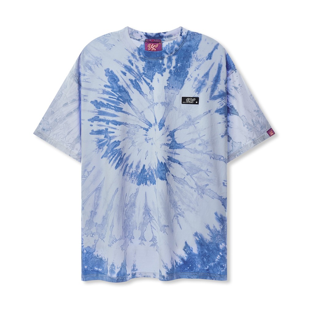 Áo thun tay lỡ 8YO phông Unisex nam nữ Premium Cotton oversize form rộng TIE-DYE SNOWFLAKE