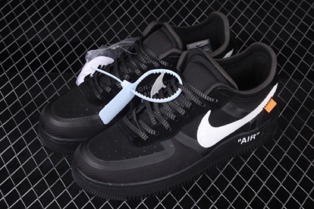 Giày Off White x Nike Air Force 1 Low Black