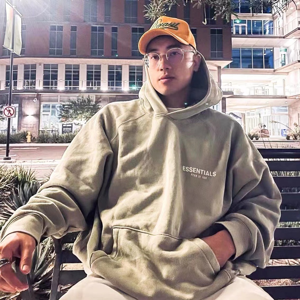 Áo Hoodie Essentials FOG 7th, Fear Of God Essentials Hoodie SS2022 chất liệu Cotton nỉ bông,5 màu BapeVN