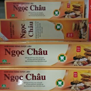 Combo3hộp Kem đánh răng dược liệu Ngọc Châu