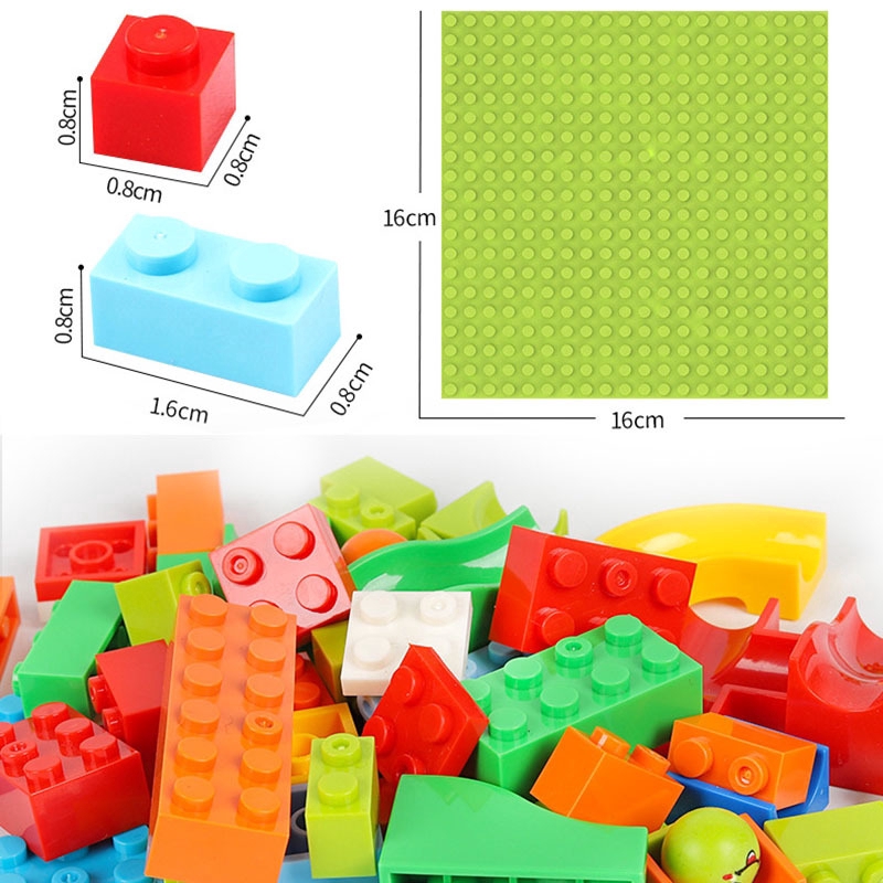 Bộ 168/ 336 miếng lắp ghép đồ chơi mô hình quả bóng chạy trong mê cung tương thích với lego kèm/ không kèm hộp đựng