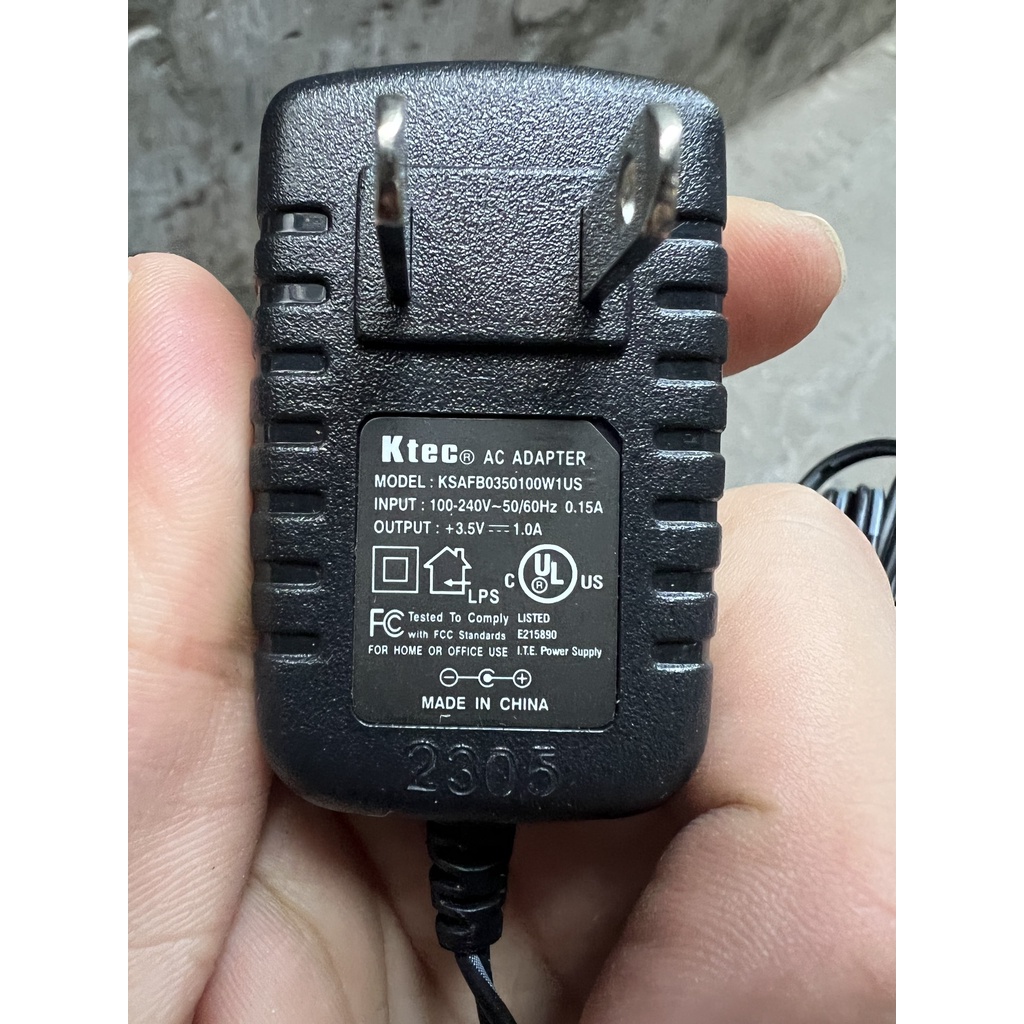 Adaptor Nguồn DC 3.5v cho bếp ga , motor , đài radio loại tốt