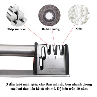 DỤNG CỤ MÀI DAO 4in1- FOODCOM