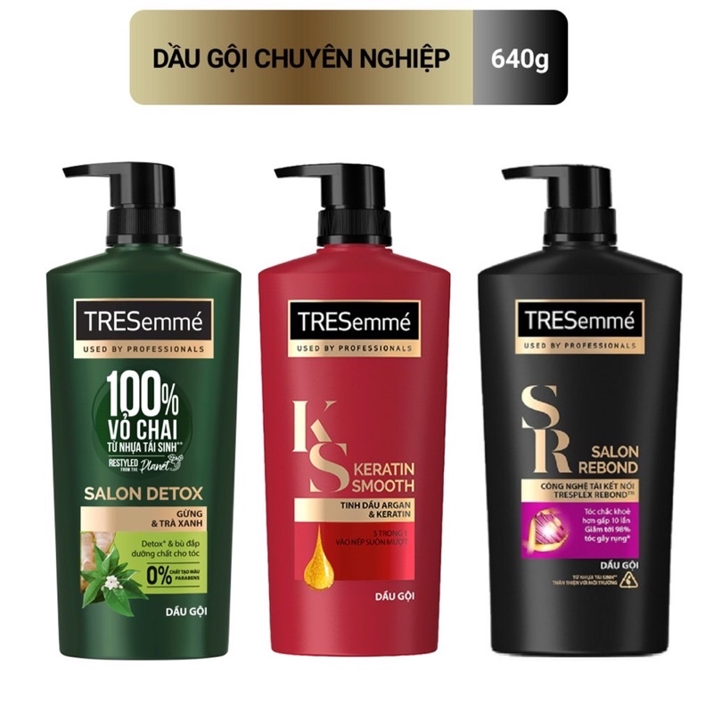 Dầu gội TRESemmé  640g