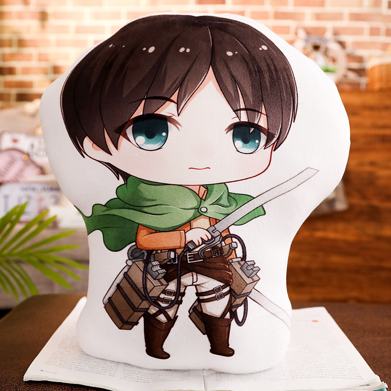 MIKASA Thú Nhồi Bông Hình Nhân Vật Trong Attack On Titan Kích Thước 45cm