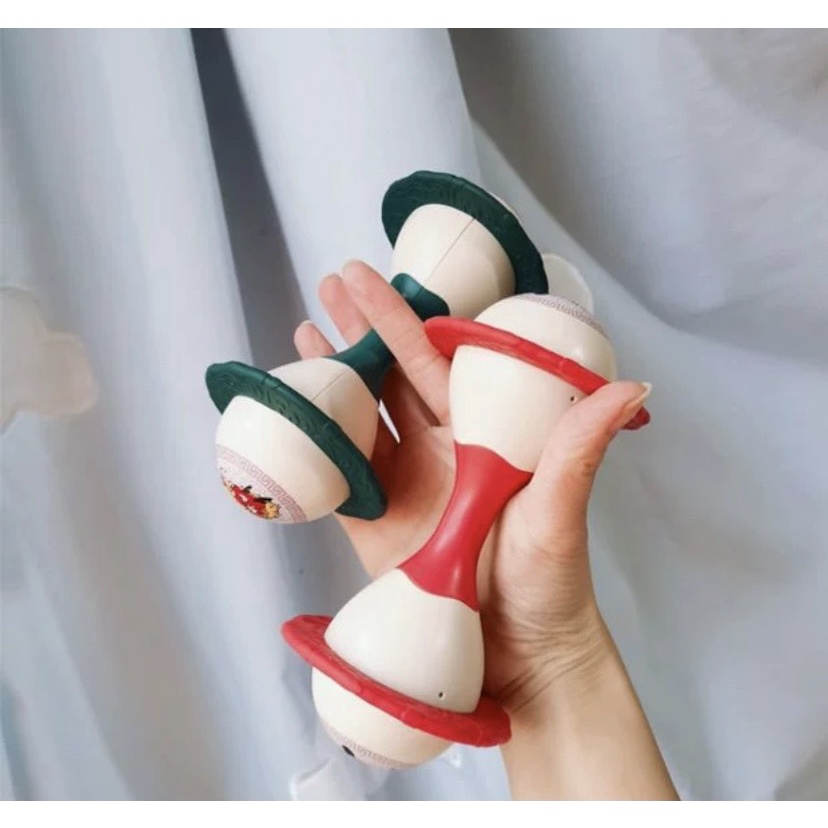 Đồ chơi xúc sắc, gặm nướu, phát triển kĩ năng cầm, nắm cho bé