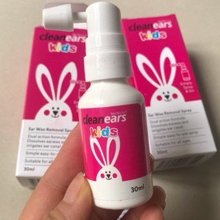 Xịt tan ráy tai cho trẻ Clean Ears Kids của Úc
