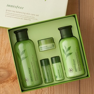 Set dưỡng Trà xanh Innisfree Balancing