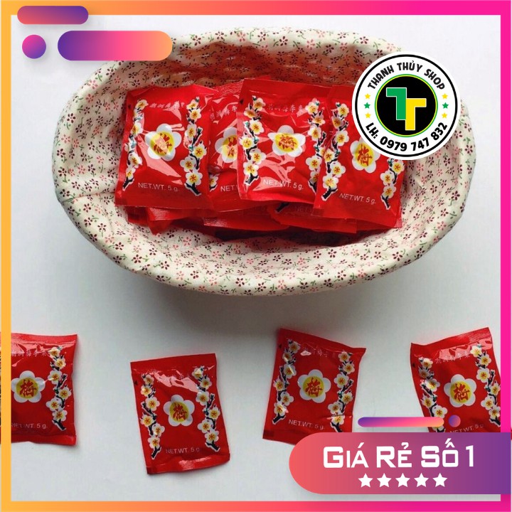 Xí muội Hoa Mai Thái Lan ăn ngay để trở về tuổi thơ bán lẻ từng gói loại 5g | BigBuy360 - bigbuy360.vn