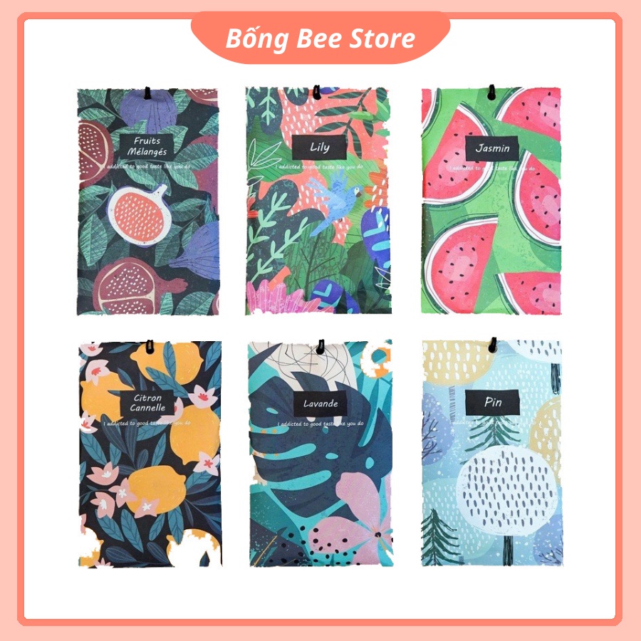 Túi Thơm Treo Tủ Quần Áo Cottage Aroma Hương Thơm Tự Nhiên Cao Cấp, Treo Phòng Ngủ, Treo Balo Túi Xách, Ô tô, Phòng Tắm