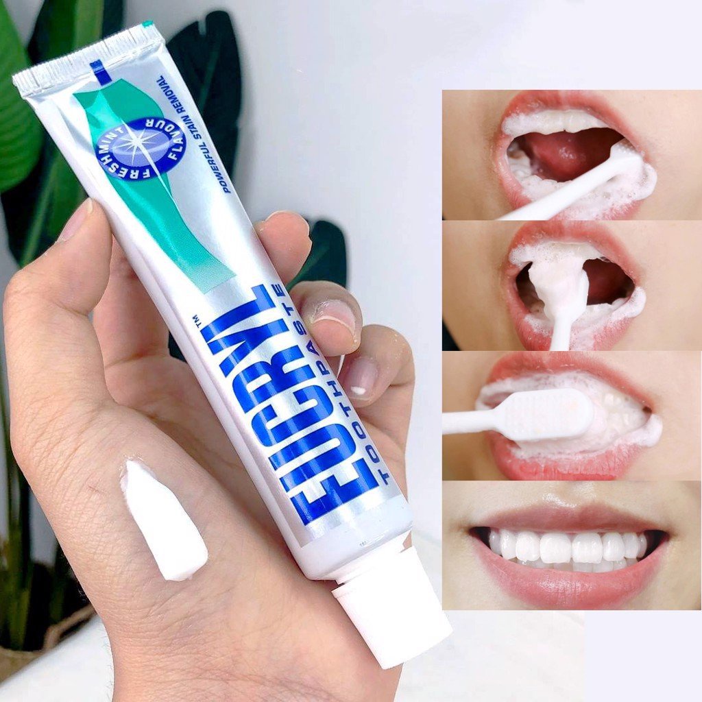 Eucryl Freshmint Toothpaste - Kem Đánh Răng Bạc Hà Tẩy Trắng 62g