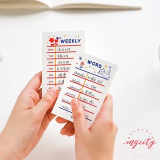 Tập giấy note kế hoạch hàng ngày