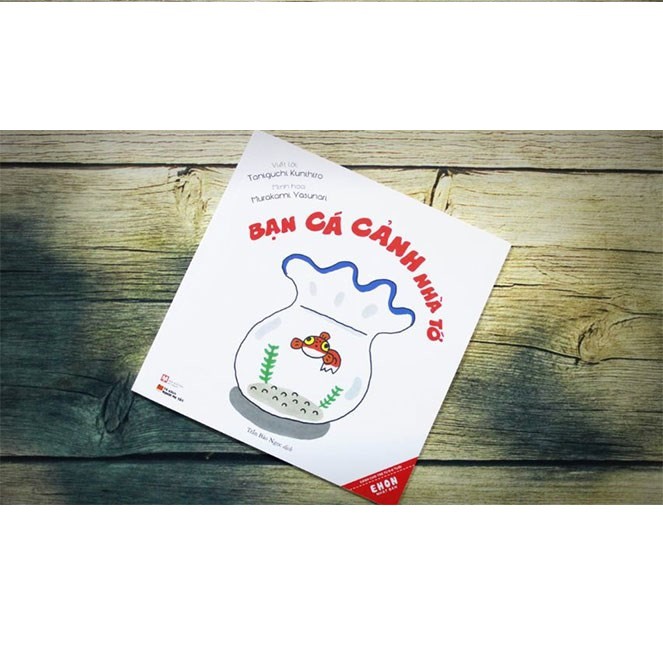 Sách Ehon Bạn cá cảnh nhà tớ