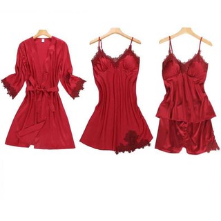 Set đồ ngủ 4 chi tiết siêu đẹp