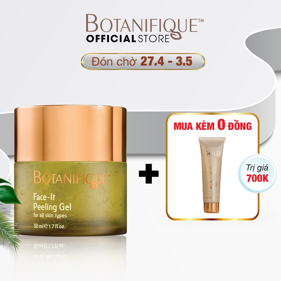 Gel Tẩy Da Chết - Botanifique Face It Peeling Gel 50ml - MilenSea