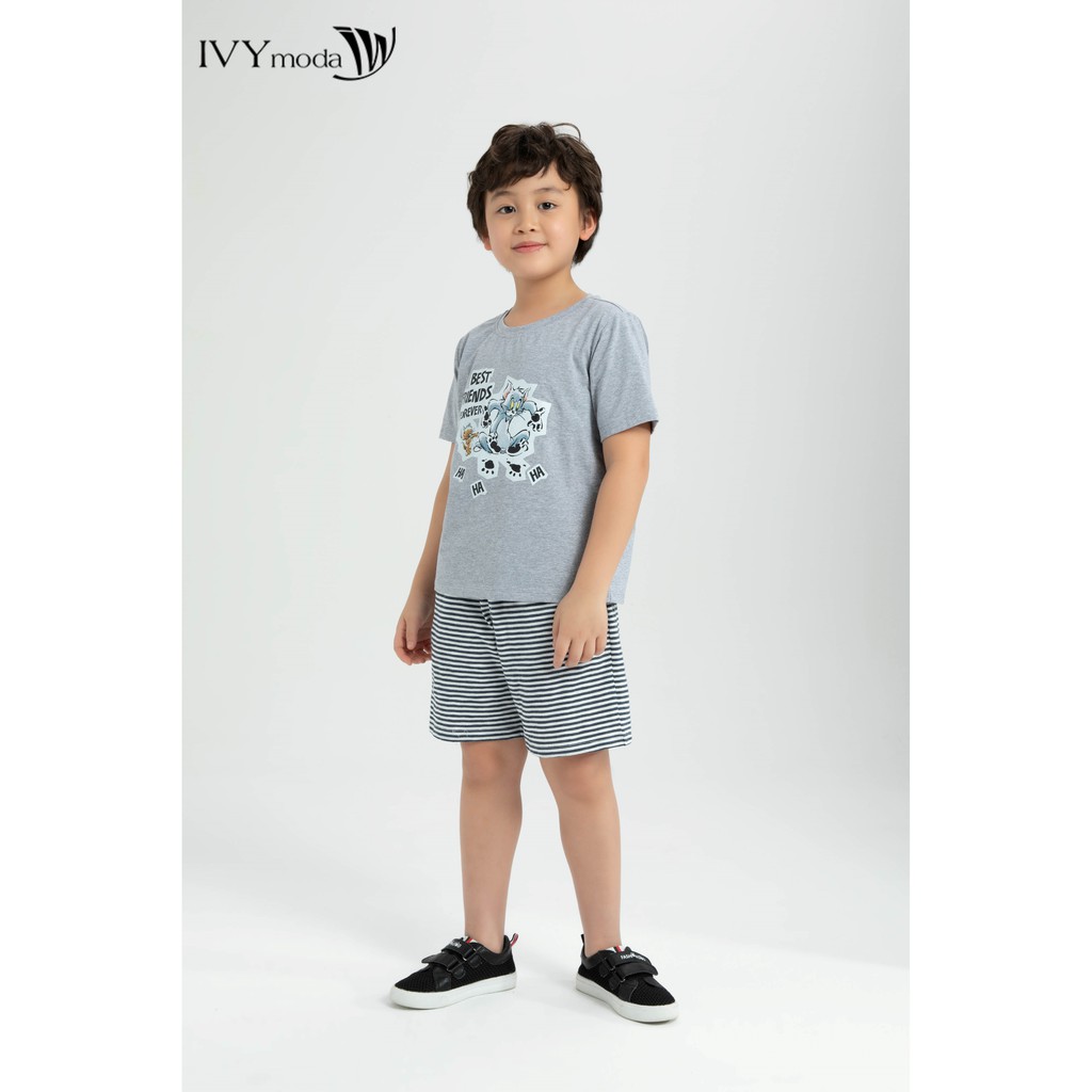 Áo thun Best Friend Forever bé trai IVY moda MS 57K1214