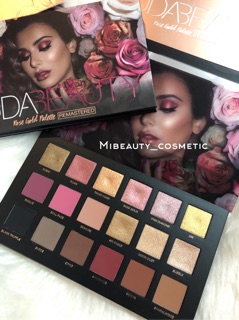 Bảng phấn mắt Huda Rose Gold