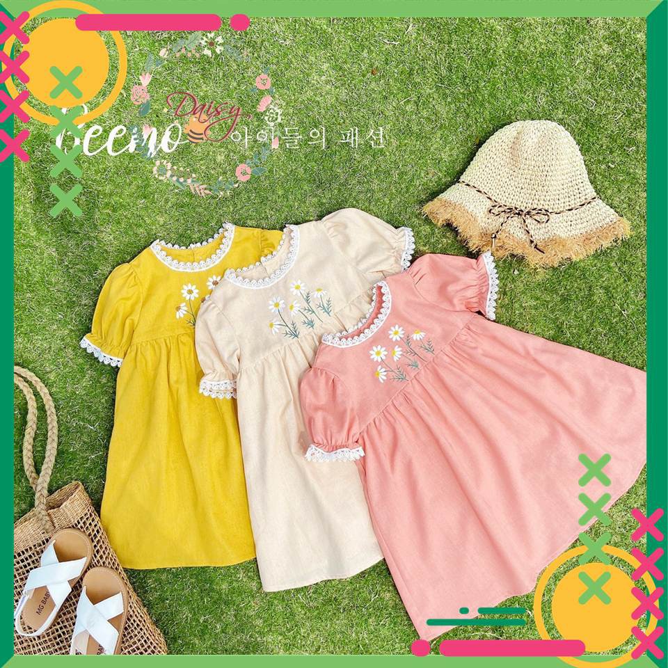 Váy Babydoll viền ren thêu hoa điệu đà