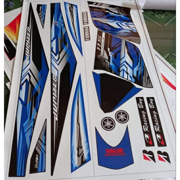 Tem rời dán xe jupiter v.mx