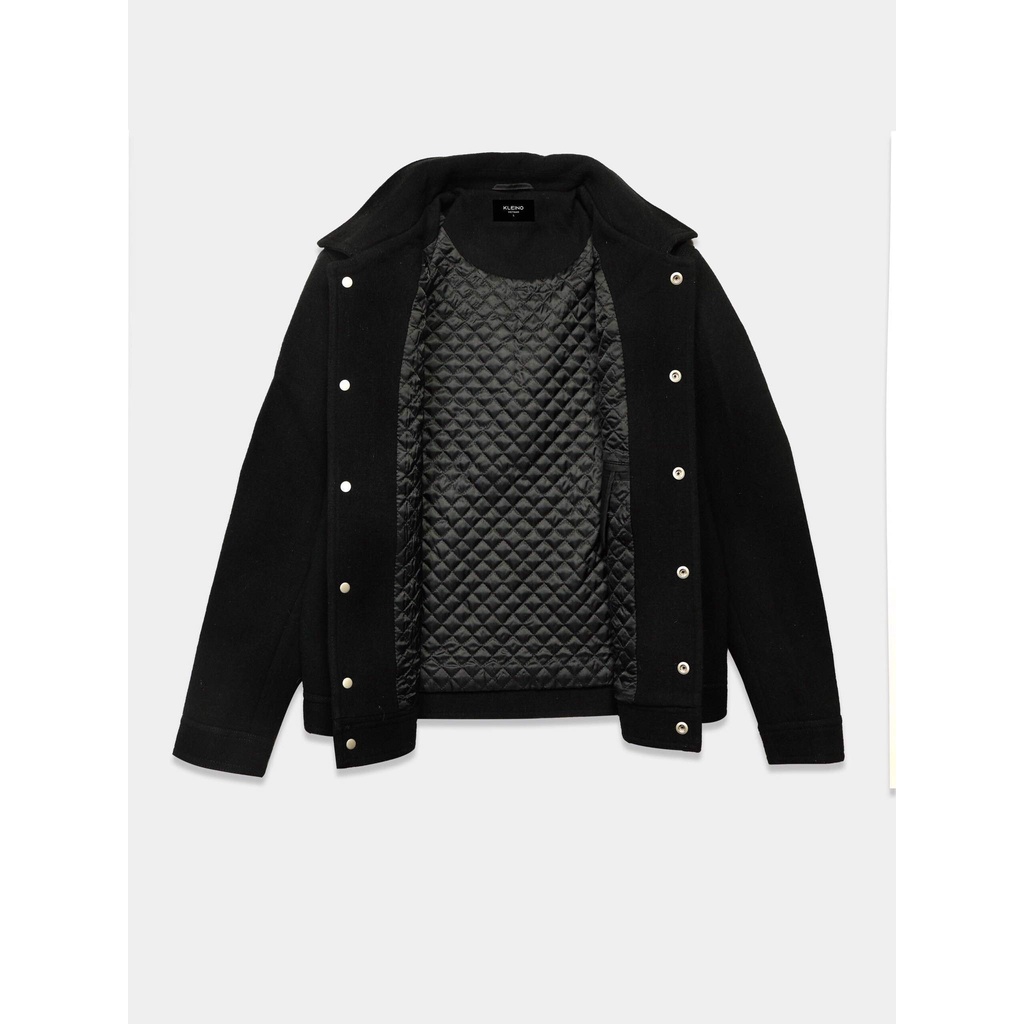Áo Khoác Black Pocket Cotton Jacket