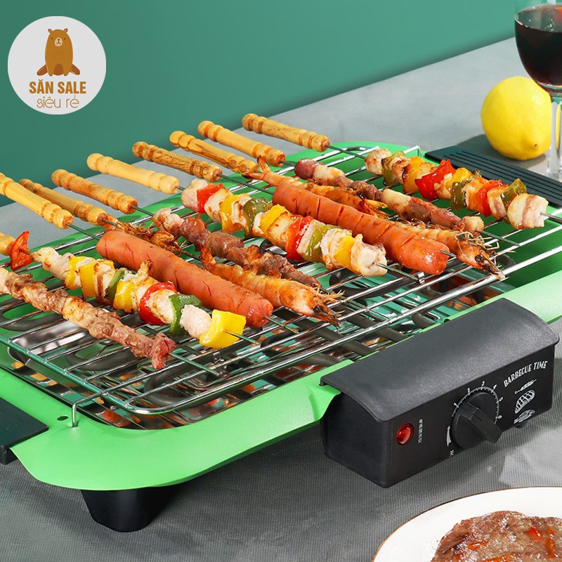 Bếp nướng điện không khói BBQ 2000W BY1909- Hàng loại 1, thích hợp cho gia đình, tiện lợi !