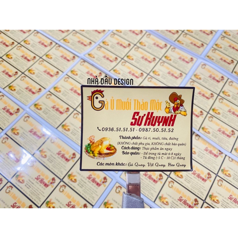 [Combo] 100 tem 5x7cm