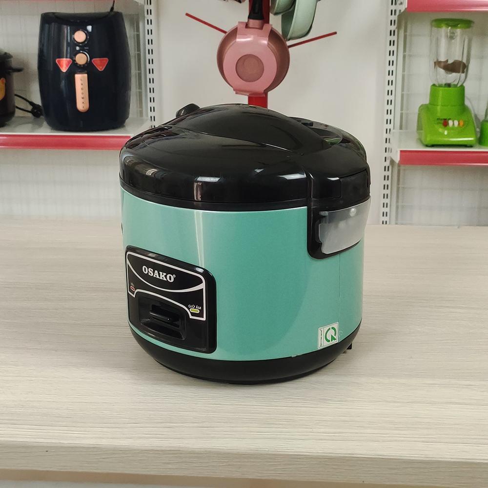 [Chính hãng] Nồi cơm mini 1.2L Osako OCD-120 lòng nồi chống dính, có xửng hấp, nấu cơm cho gia đình 2 - 3 người ăn