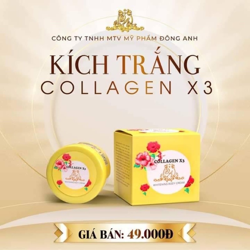 Kích Trắng x3 Đông Anh chính hãng  (có mã vạch - bao test )