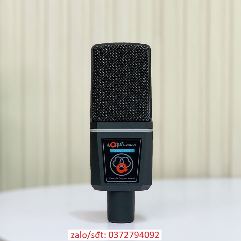Micro Thu Âm AQTA ALC-260 – Micro thu âm bắt mic cực xa, không dính tạp âm
