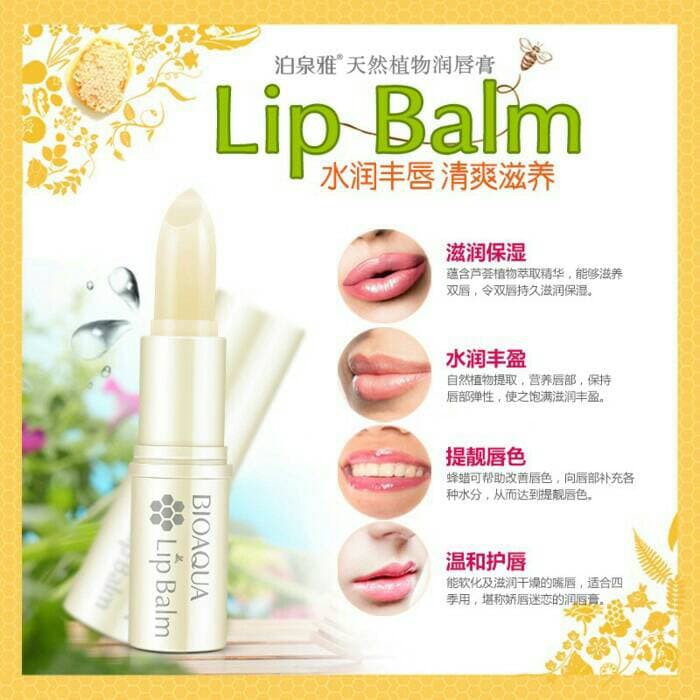(hàng Mới Về) Son Dưỡng Môi Chiết Xuất Mật Ong Tự Nhiên Bioaqua | BigBuy360 - bigbuy360.vn