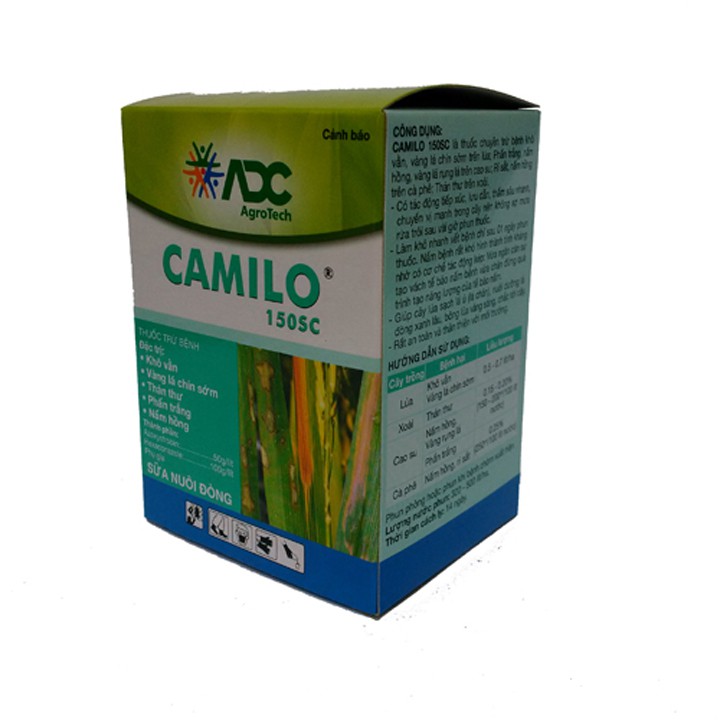 Chế phẩm trừ nấm Camilo 150SC - Thuốc trừ bệnh phấn trắng hoa hồng