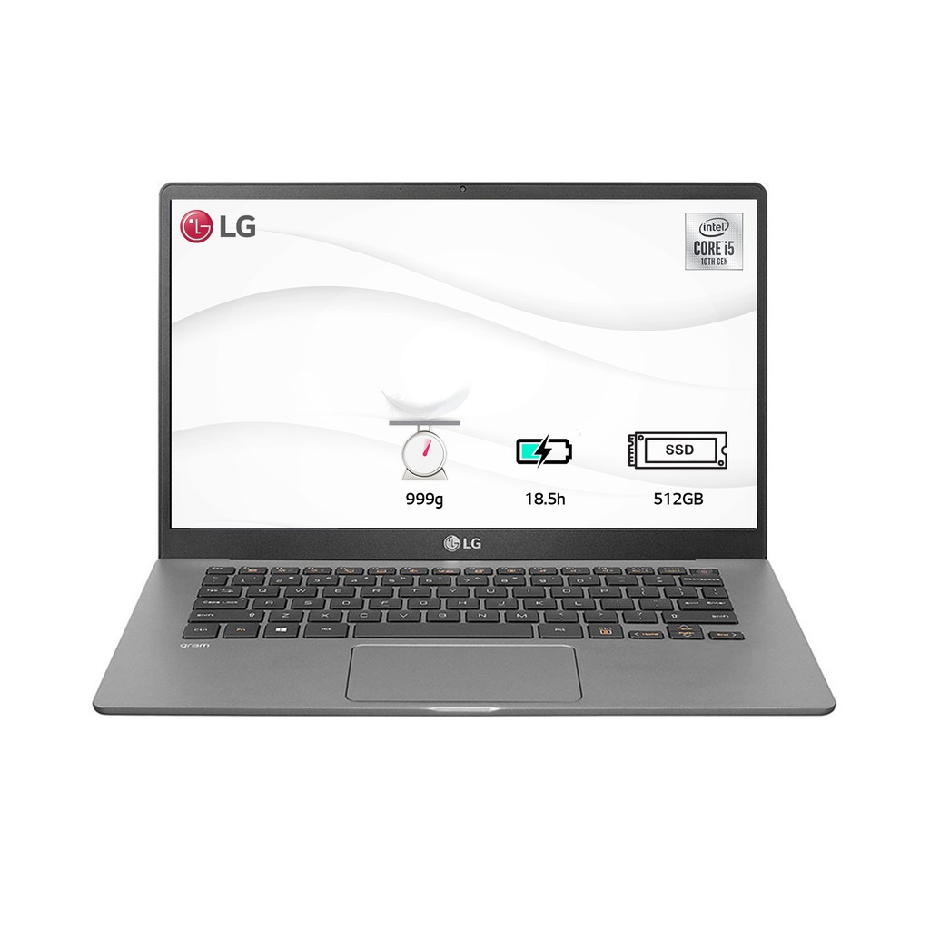 Laptop LG Gram 2020 14ZD90N-V.AX55A5 i5-1035G7 | 8GB | 512GB | Intel Iris Plus Graphics | 14" FHD | DOS