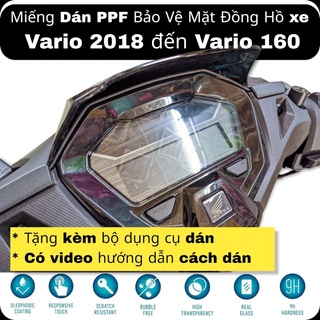 Ppf vario click 2018- 2024 .miếng dán bảo vệ mặt đồng xe