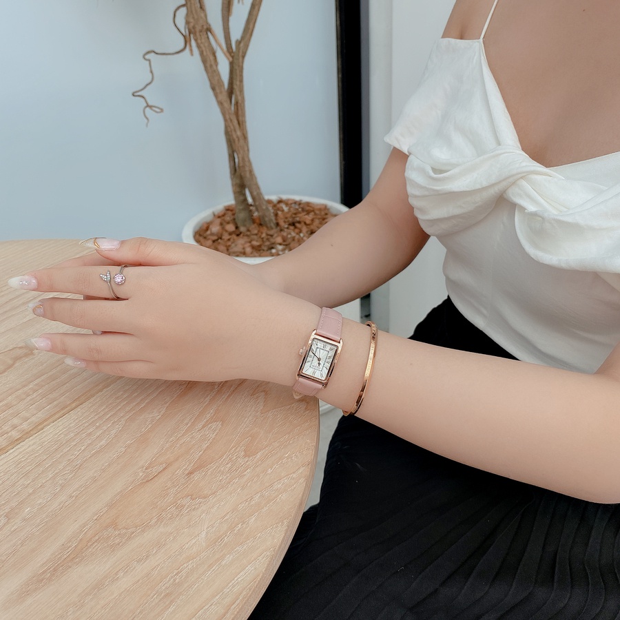 Đồng Hồ Nữ JA-1338B Julius Hàn Quốc (Hồng)