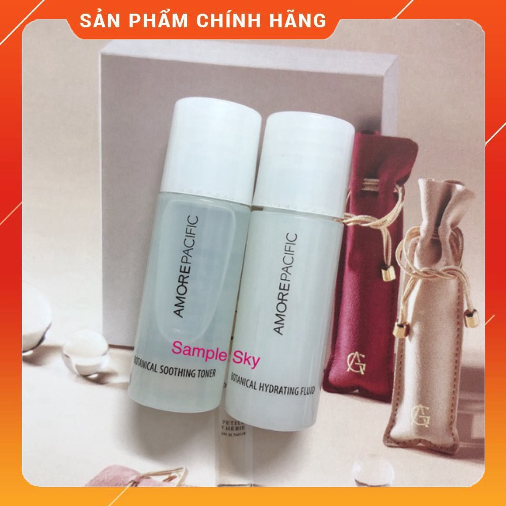 Cặp Nước Hoa Hồng Và Sữa dưỡng Amore Pacific Botanical 5ml