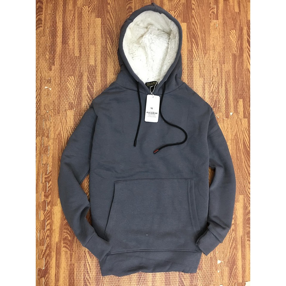 Aó hoodie nam nữ,Hoodie nỉ bông trơn mũ lót lông unisex, zing store