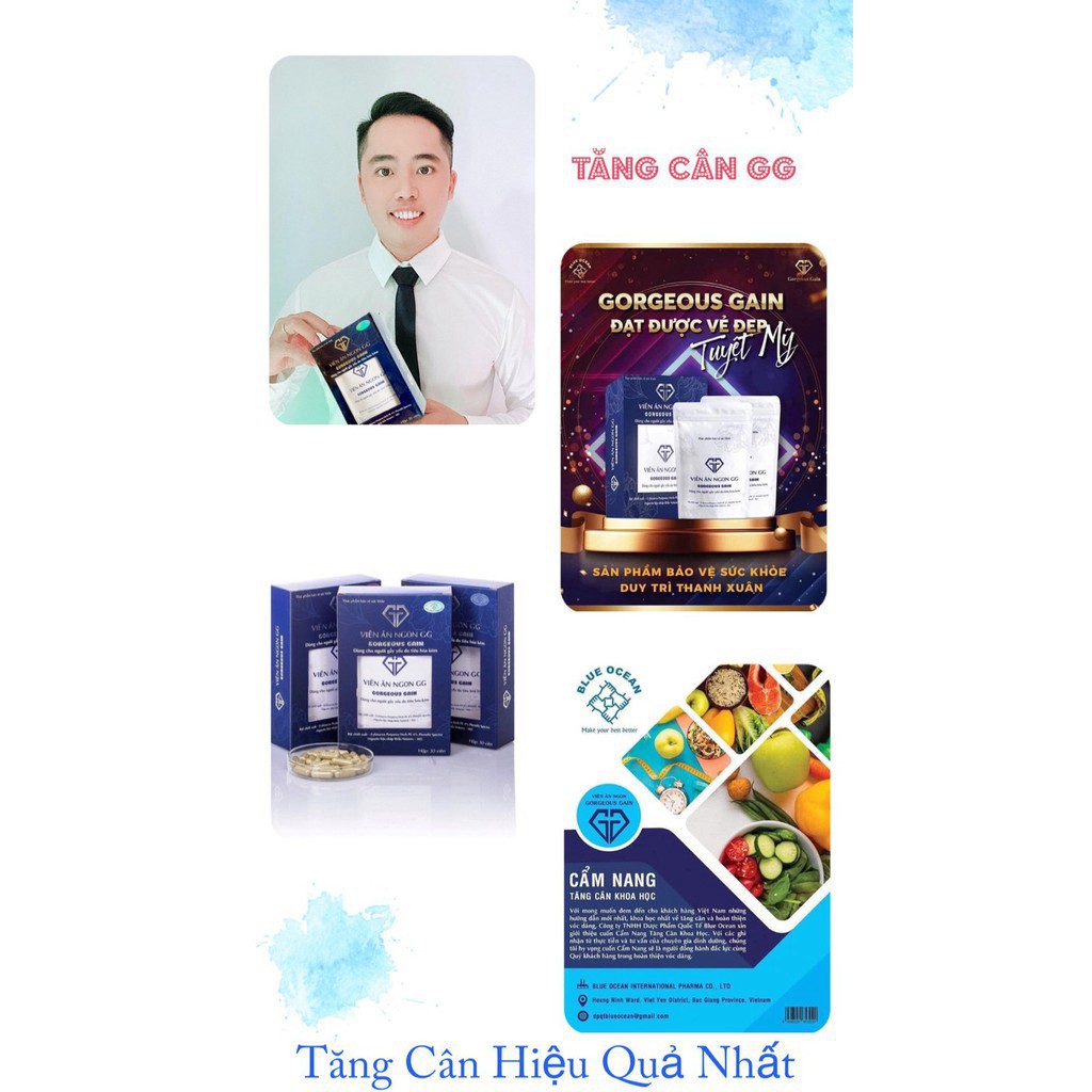 Viên Ăn Ngon GG Hỗ Trợ Tăng Cân Hiệu Quả Chính Hãng 30 Viên Date Mới | BigBuy360 - bigbuy360.vn