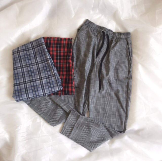 [Mã FAGREEN55 giảm 10% tối đa 30K đơn 99K] QUẦN NGỐ PLAID PANTS CARO MÀU MỚI | BigBuy360 - bigbuy360.vn