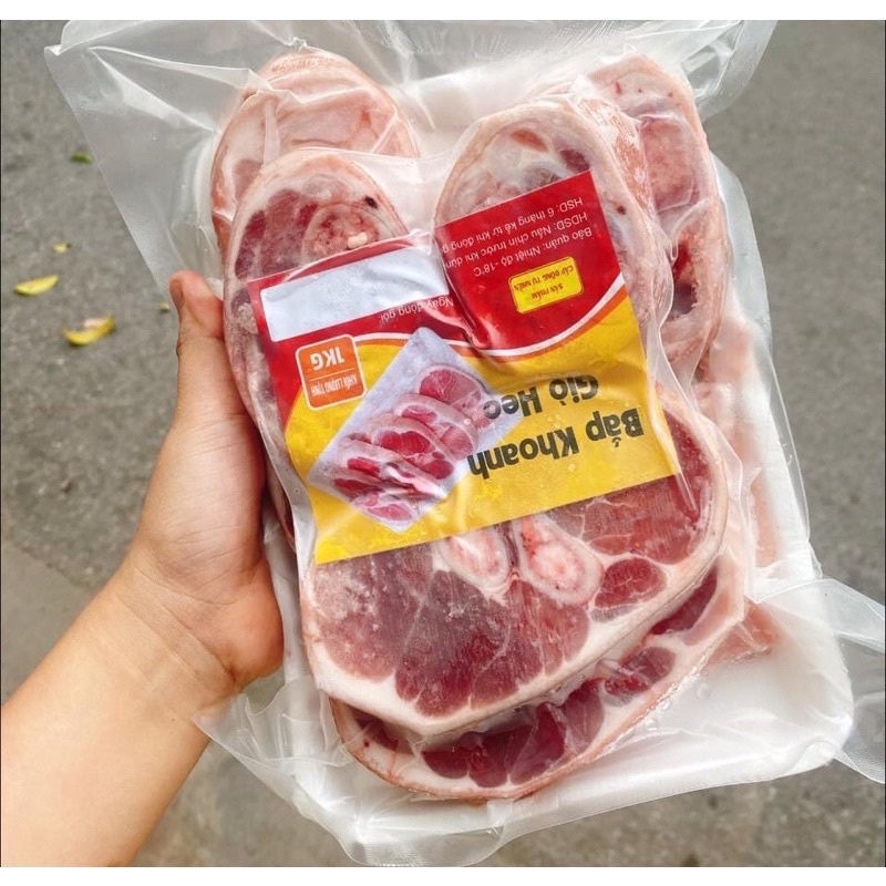 1kg khoanh giò heo - khoanh giò cắt siêu ngon - ảnh sản phẩm 2