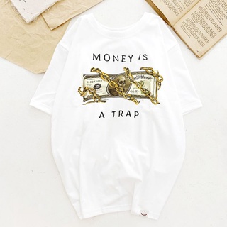 🍑 áo thun say happy decal money 🍑