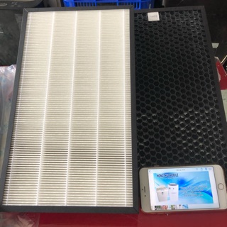 Bộ đôi màng lọc Than và hepa máy panasonic F45-G50-J50-H50