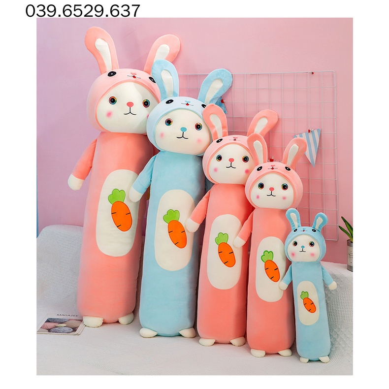 Gối ôm hình thỏ ham ăn, gấu nhồi bông teddy bear hàng nhập khẫu cao cấp BIG Quà tặng ngày sinh nhật cô gái