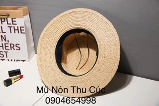 Mũ Cói Gaucho Cao Cấp