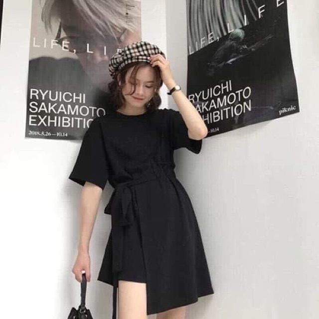 Đầm barbie dress. 2 màu đen- nude