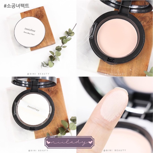 Phấn phủ dạng nén Innisfree Pore Blur Pact